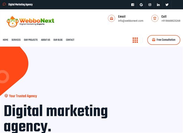 WebboNext - Digital Marketing Agency
